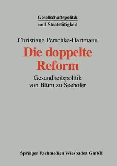 Cover of Die Doppelte Reform
