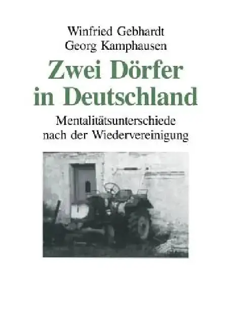 Cover of Zwei Dörfer in Deutschland