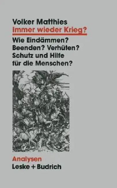 Cover of Immer Wieder Krieg?