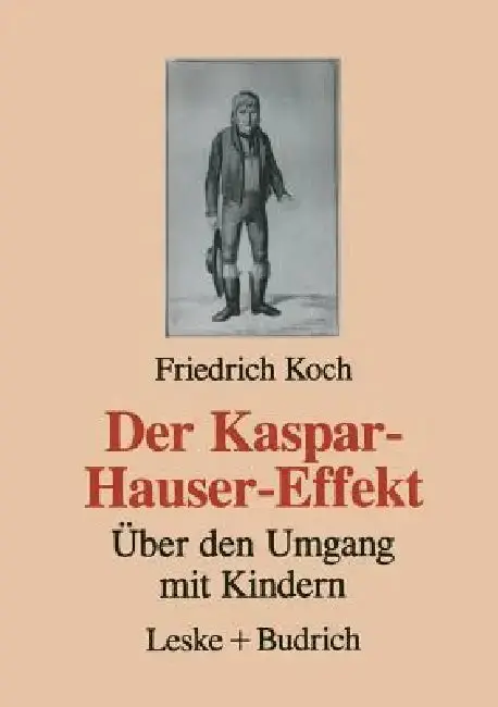 Cover of Der Kaspar-Hauser-Effekt