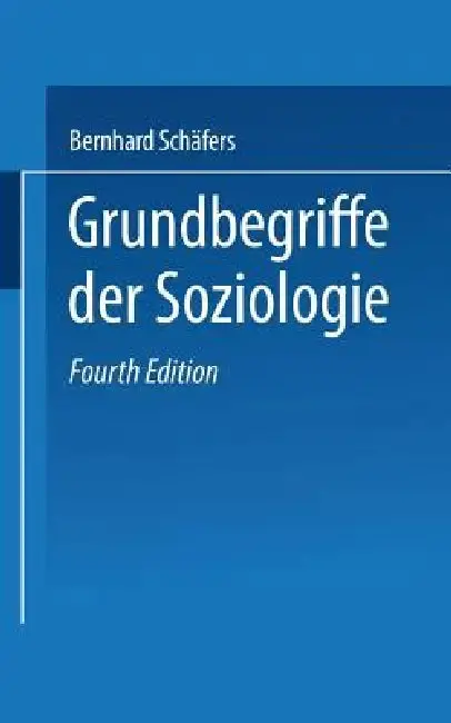 Cover of Grundbegriffe Der Soziologie