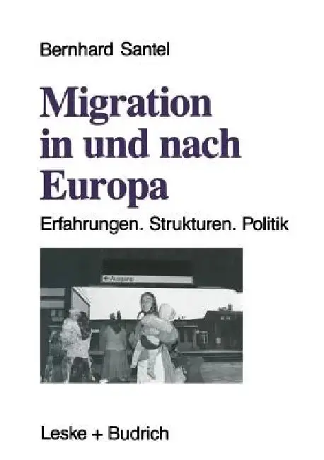 Cover of Migration in Und Nach Europa