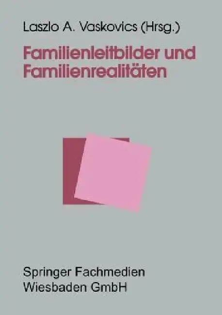 Cover of Familienleitbilder Und Familienrealitäten