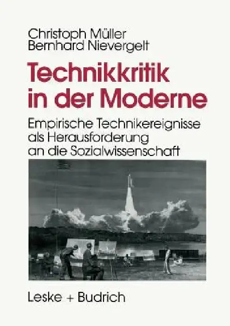 Cover of Technikkritik in Der Moderne