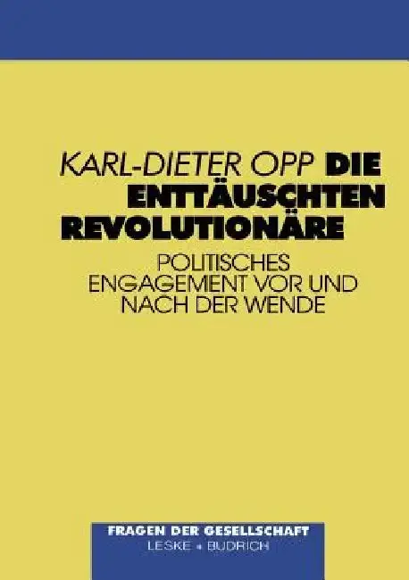 Cover of Die Enttäuschten Revolutionäre
