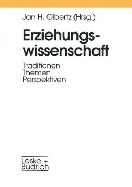 Cover of Erziehungswissenschaft