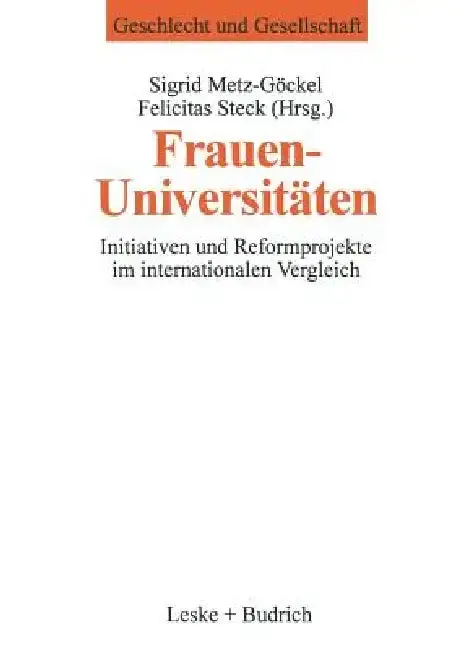 Cover of Frauenuniversitäten