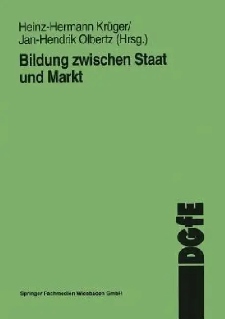 Cover of Bildung Zwischen Staat Und Markt