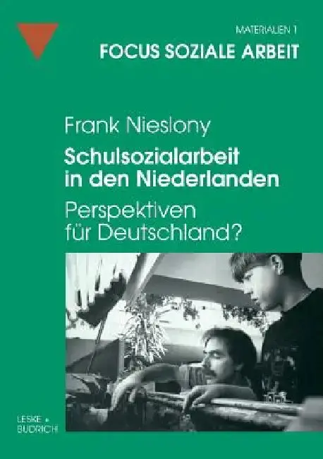 Cover of Schulsozialarbeit in Den Niederlanden