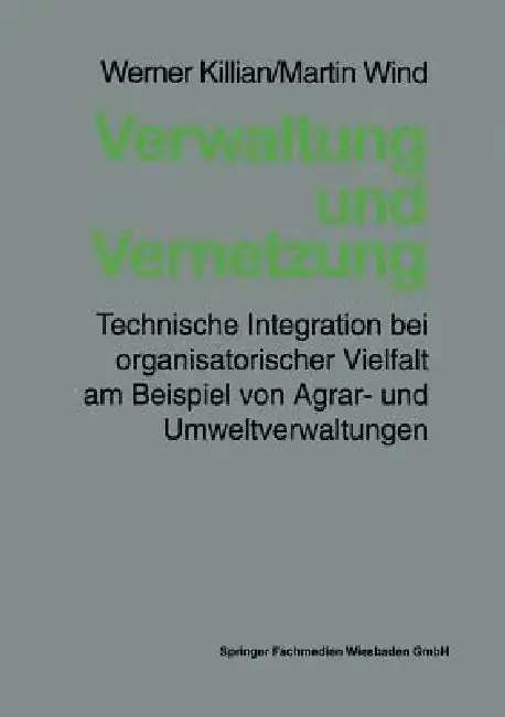Cover of Verwaltung Und Vernetzung