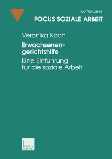 Cover of Erwachsenengerichtshilfe