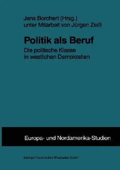 Cover of Politik ALS Beruf