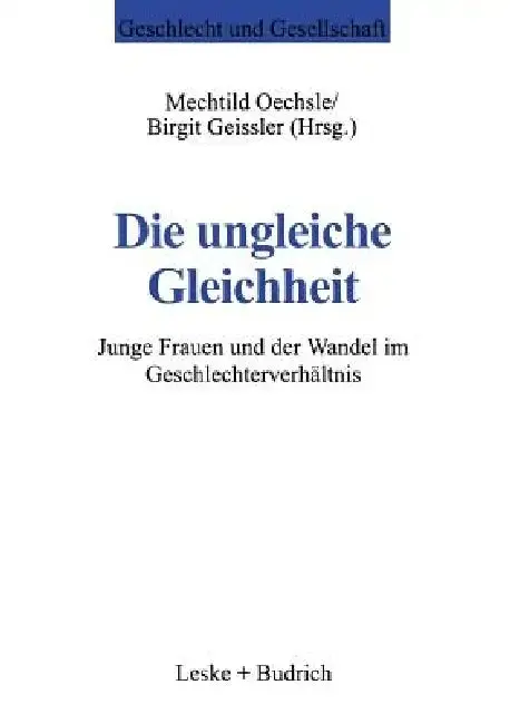 Cover of Die Ungleiche Gleichheit
