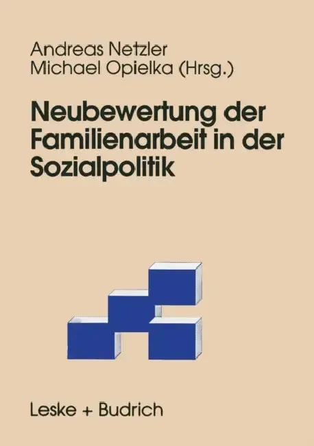 Cover of Neubewertung Der Familienarbeit in Der Sozialpolitik