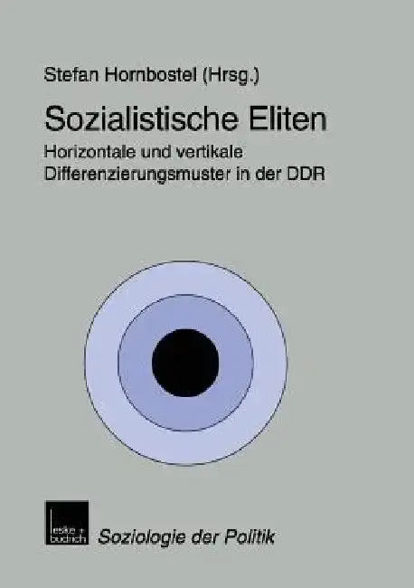 Cover of Sozialistische Eliten