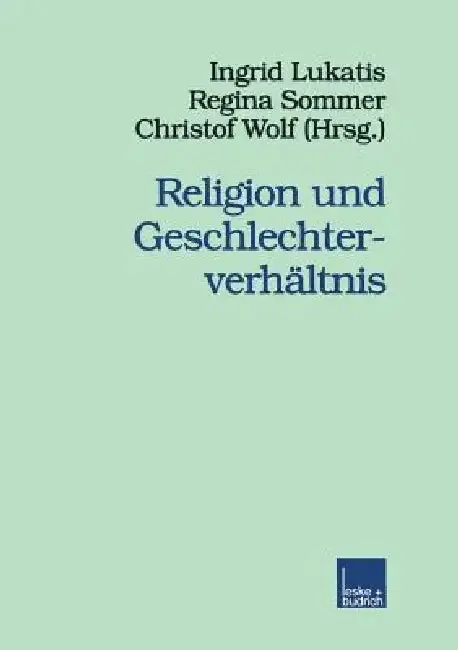 Cover of Religion Und Geschlechterverhältnis