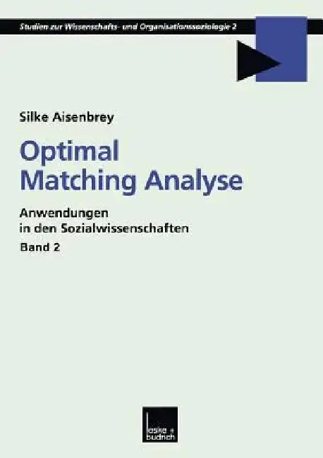 Cover of Optimal Matching Analyse