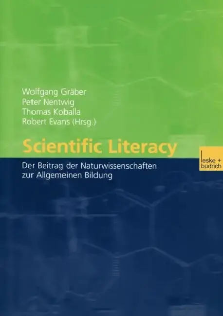 Cover of Scientific Literacy