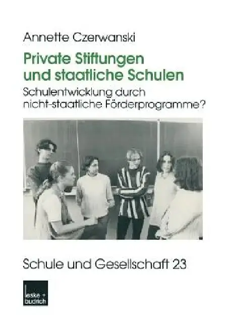 Cover of Private Stiftungen Und Staatliche Schulen
