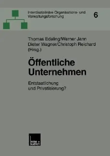 Cover of Öffentliche Unternehmen