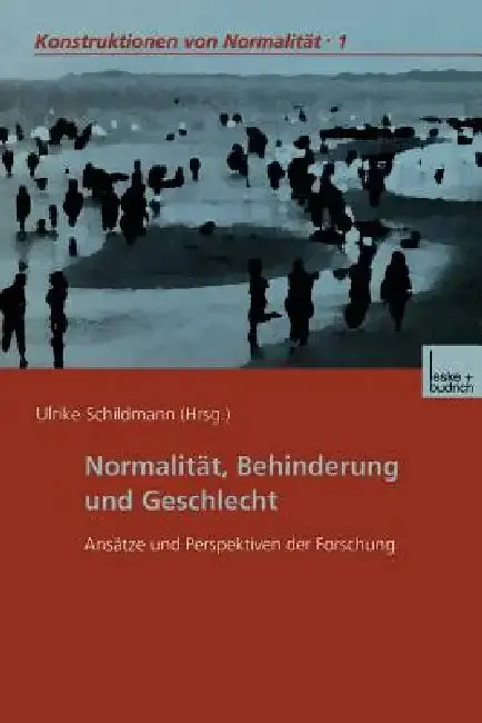 Cover of Normalität, Behinderung Und Geschlecht
