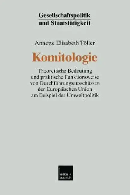 Cover of Komitologie