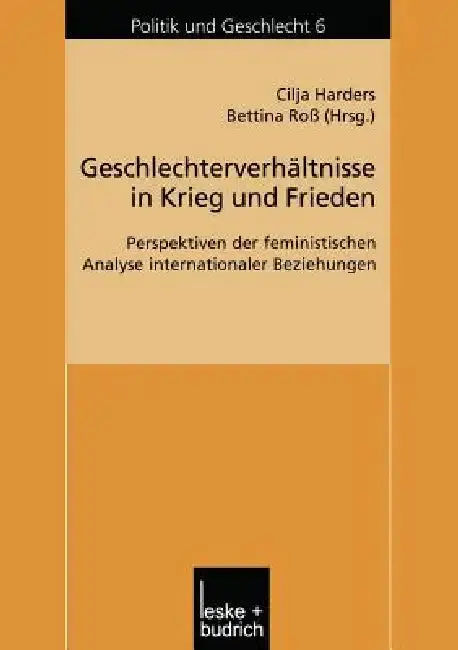Cover of Geschlechterverhältnisse in Krieg Und Frieden