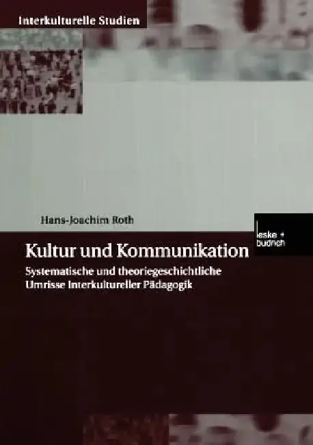Cover of Kultur Und Kommunikation