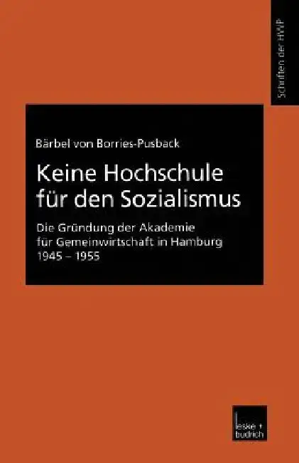 Cover of Keine Hochschule Für Den Sozialismus