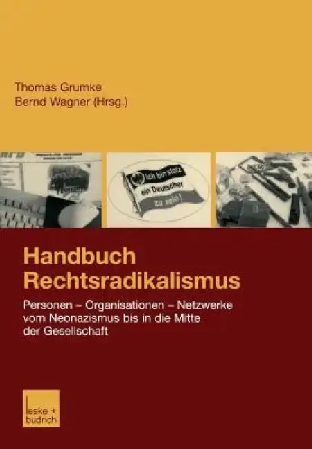 Cover of Handbuch Rechtsradikalismus