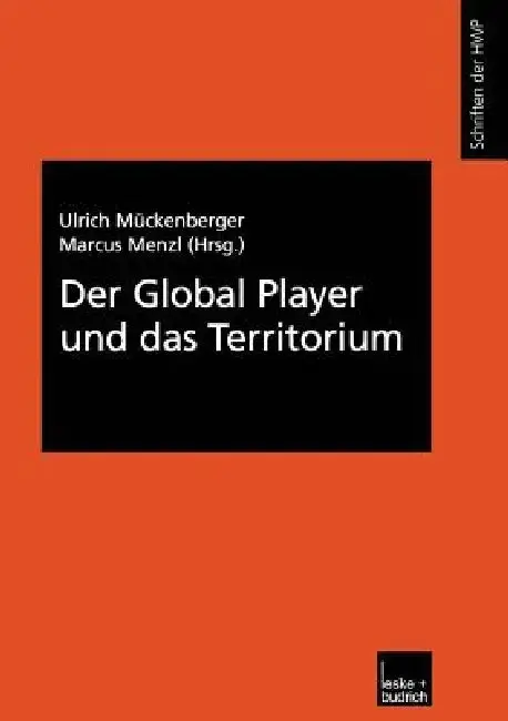 Cover of Der Global Player Und Das Territorium