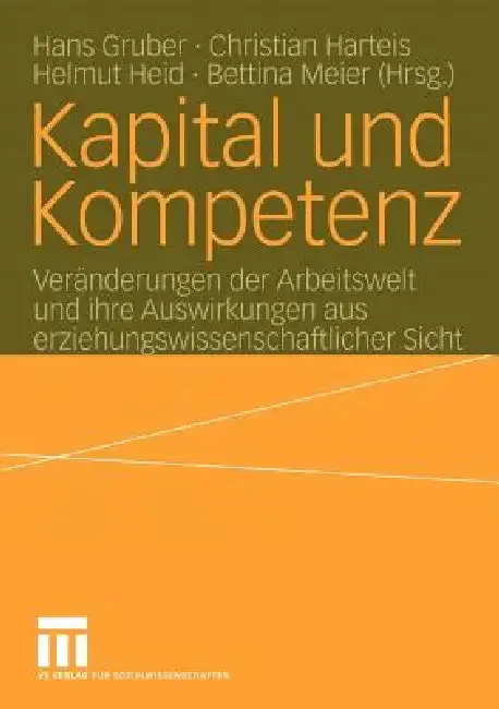 Cover of Kapital Und Kompetenz