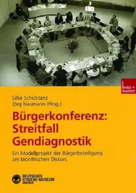 Cover of Bürgerkonferenz
