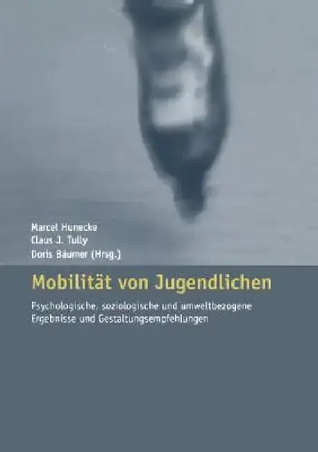Cover of Mobilität Von Jugendlichen