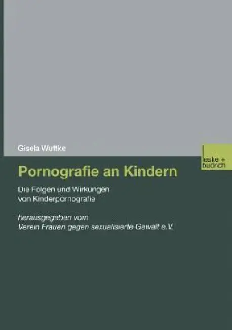 Cover of Pornografie an Kindern