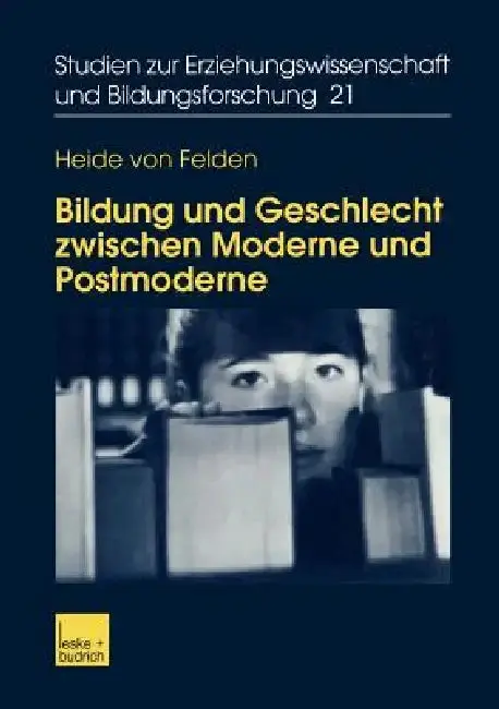 Cover of Bildung Und Geschlecht Zwischen Moderne Und Postmoderne