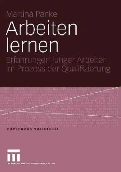 Cover of Arbeiten Lernen
