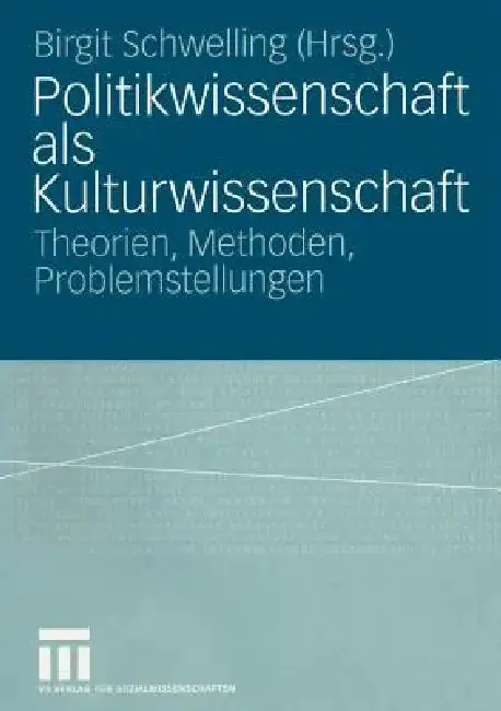 Cover of Politikwissenschaft ALS Kulturwissenschaft
