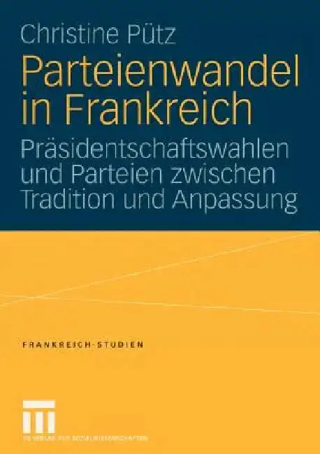 Cover of Parteienwandel in Frankreich
