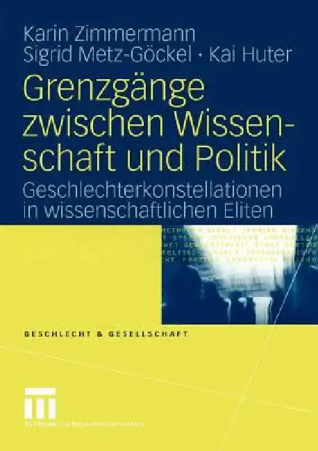 Cover of Grenzgänge Zwischen Wissenschaft Und Politik