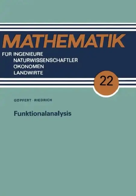 Cover of Funktionalanalysis