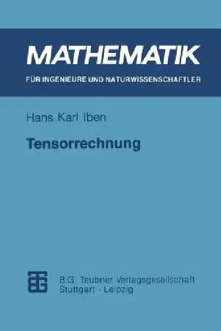 Cover of Tensorrechnung