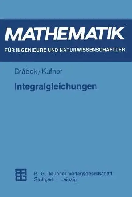 Cover of Integralgleichungen