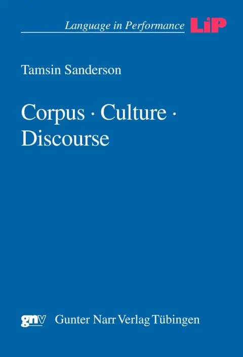 Cover of Corpus, Culture, Discourse
