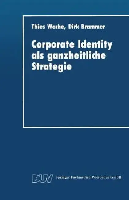 Cover of Corporate Identity ALS Ganzheitliche Strategie