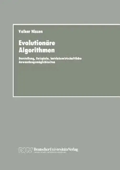 Cover of Evolutionäre Algorithmen