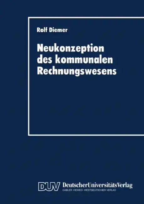 Cover of Neukonzeption Des Kommunalen Rechnungswesens