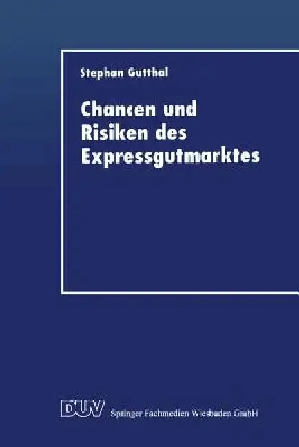 Cover of Chancen Und Risiken Des Expressgutmarktes