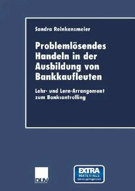 Cover of Problemlösendes Handeln in Der Ausbildung Von Bankkaufleuten