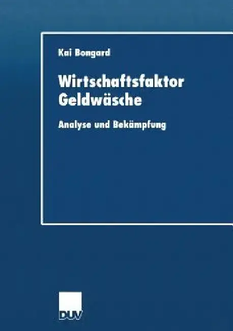 Cover of Wirtschaftsfaktor Geldwäsche